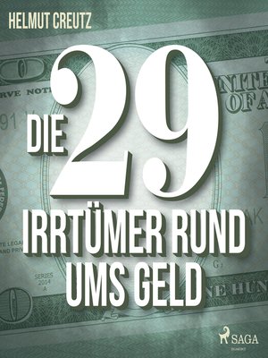 cover image of Die 29 Irrtümer rund ums Geld